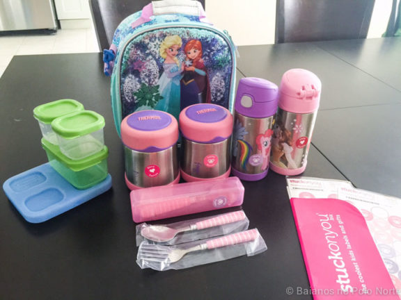 Primeira semana de aula - refeições 