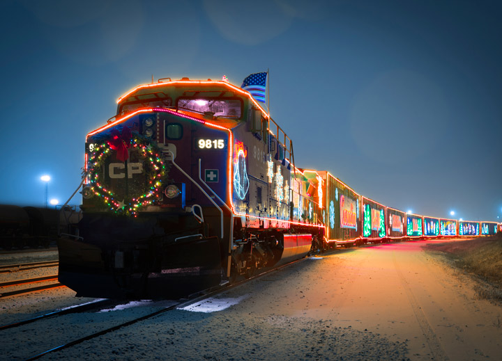 trem de Natal da CP Rail