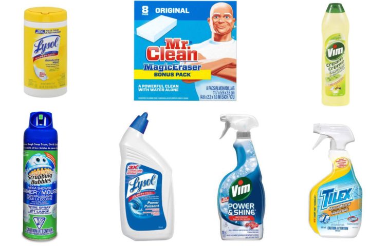 Produtos de Limpeza - banheiro