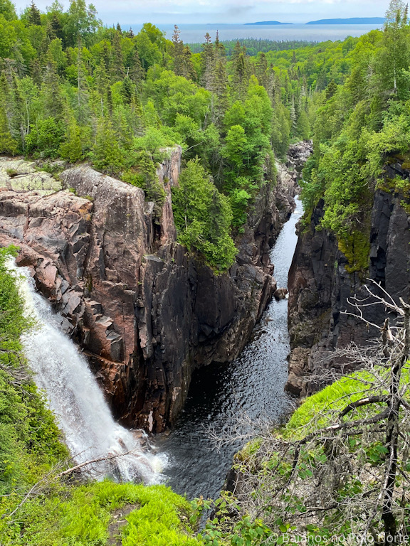 Aguasabon Falls, road trip de Toronto a Thunder Bay